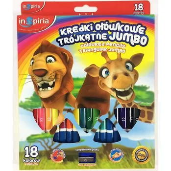 Pastelka Pastelky Inspiria 18 ks