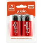 Baterie Jupio D 10000mAh (velké monočlánky) 2ks, dobíjecí