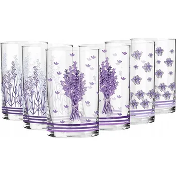 Sklenice Sklenice na kávu a čaj Krosno 250 ml 6 ks