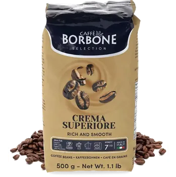 Káva Caffè Borbone | Crema Superiore - 500 g zrnkové kávy