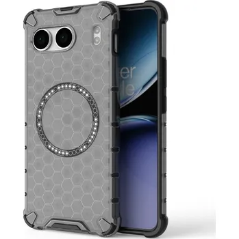Pouzdro na mobilní telefon Techsuit HoneyComb Shield MagSafe pro OnePlus Nord 4 černá