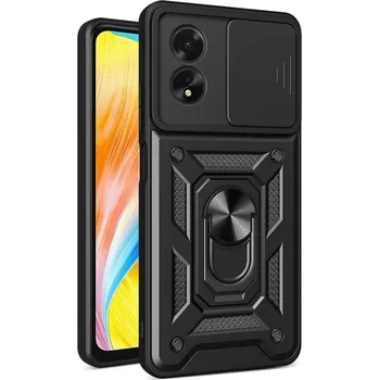 Pouzdro na mobilní telefon Techsuit CamShield Series pro Oppo A58 4G Černá