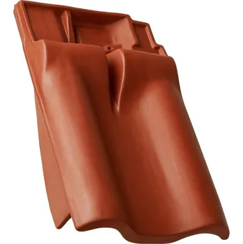 pálená krytina Taška podhřebenová větrací TONDACH Sensaton / Samba 11 krajová levá – engoba červená