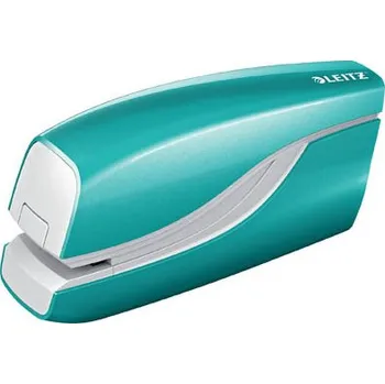 Leitz Kancelářský sešívač Leitz WOW elektrický 5566 / ledově modrá - 10 listů 403864