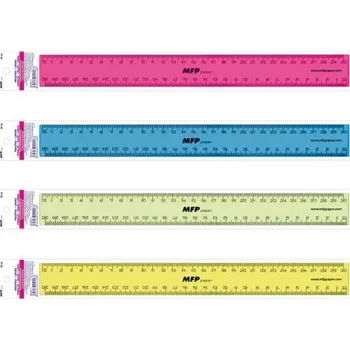pravítka Pravítko 30 cm - mix barev MFP Paper s.r.o.