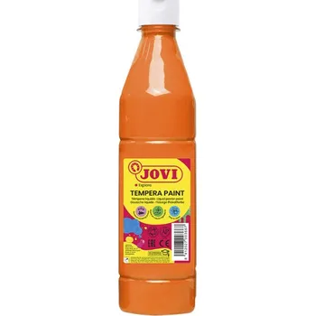 Speciální výtvarná barva Jovi Tekuté temperové barvy JOVI PREMIUM v lahvi - 500 ml / oranžová 31432