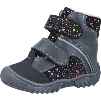 Chlapecká zimní obuv Jonap zimní kožené boty 055 M bublina barevná Velikost: 21