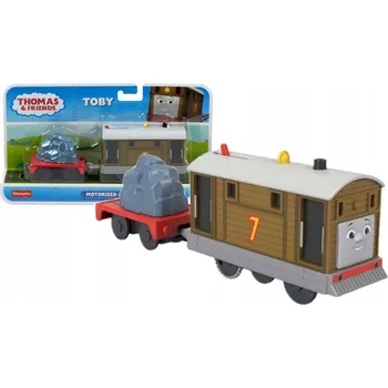 Vláček a vláčkodráha Tomek a jeho přátelé Toby vláček lokomotiva na baterie Fisher-Price
