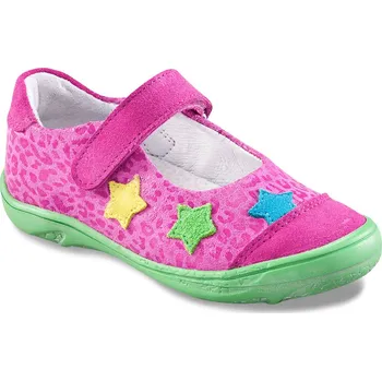 Dívčí obuv Kožené balerínky Richter 3610.731.3501 růžová Velikost: 25