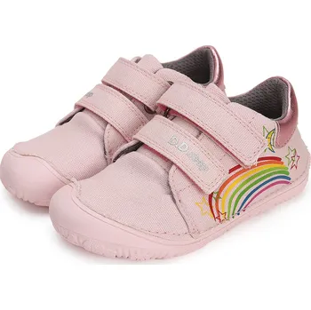 Dívčí tenisky DDstep Barefoot plátěné tenisky D.D.step C073-41805A Pink Velikost: 23