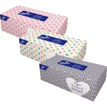 Papírový kapesník Linteo Linteo kosmetické papírové kapesníky 2-vrstvé 200 ks 302905