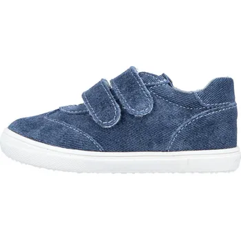 Dívčí polobotky Jonap kožené boty 053 SV modrá riflovina Velikost: 28