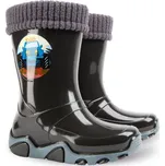 Demar STORMER LUX I černá dětské zatepelné holínky Velikost: 20/21