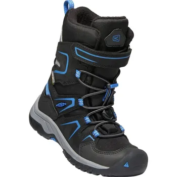 Dívčí obuv Boty KEEN Levo Winter WP K c-black/baleine blue Velikost: 24