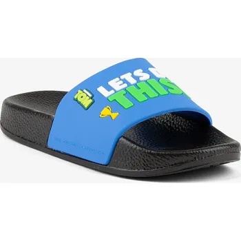 Chlapecké pantofle Pantofle Coqui RUKI TT&F Black/Royal Velikost: 31/32