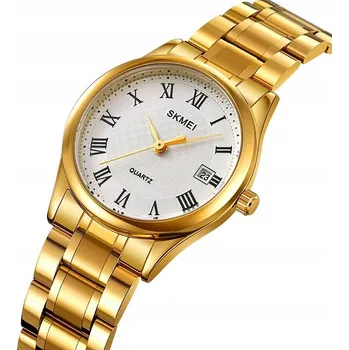 Hodinky Dámské hodinky / SKMEI / elegantní / náramek / stříbrné zlaté / datumovka