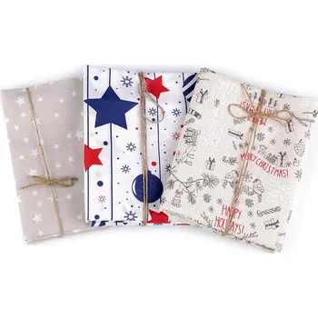 Zbytková metráž látek 1 ks Varianta: 11 vánoční design, Balení: 1 ks 49555/120659/239242