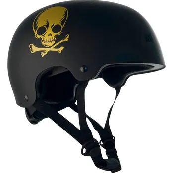 Cyklistická přilba Freestyle přilba NKX Brain Saver, BlackGold, S (50-54cm)