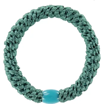 BON DEP Gumička do vlasů Kknekki "Petrol Green"