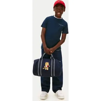 Oblečení a móda Tommy Hilfiger T-Shirt Mini Corp KS0KS00661 Tmavomodrá Regular Fit 10Y