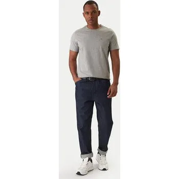 Pánské tričko Tommy Jeans T-Shirt DM0DM04411 Šedá Slim Fit 3XL