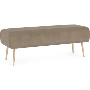 BIZZOTTO Dvoumístná lavice OLGA světle hnědá 0721887