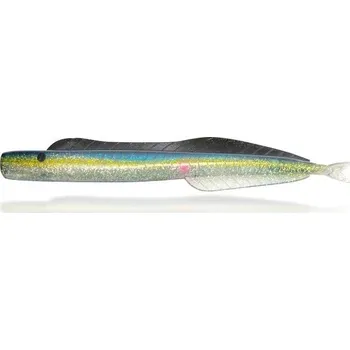 Umělá nástraha Rhino náhradní ocásek Sandeel Tail XL 17cm/20g - 2ks Barva: Swedish Flag