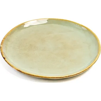 Květináč Talířek pod kokedamu, průměr 21 cm, zelená