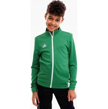 Chlapecká mikina Dětská mikina Adidas polyester zelená, velikost 116