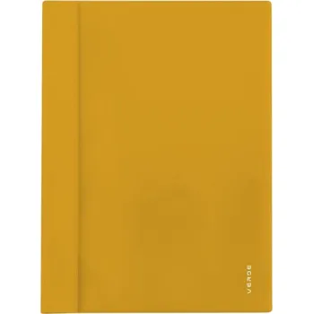 Karton P+P Rychlovazač A4 VERDE s kapsou - hořčicová 563600