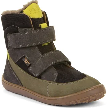 Dámská zimní obuv Zimní Froddo barefoot boty Up Tex Winter Grey Black G3160252-2 Velikost: 36