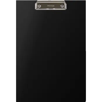 Karton P+P Podložka A4 s klipem lamino - černá 30229