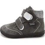 Jonap zimní kožené barefoot boty s membránou B5 SV šedá Velikost: 23
