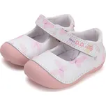 DDstep Kožené balerínky D.D.step H015-51291 White Velikost: 24