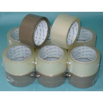 Lepicí páska Balicí pásky NEHLUČNÉ - 48 mm x 66m / hnědá 279832