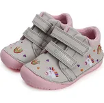 DDstep Barefoot plátěné tenisky D.D.step C070-41709B Light Grey Velikost: 20