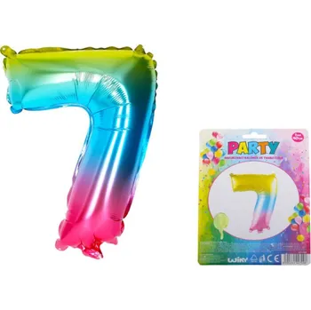 Balónek wiky Balónek nafukovací č.7 / duhový 279083