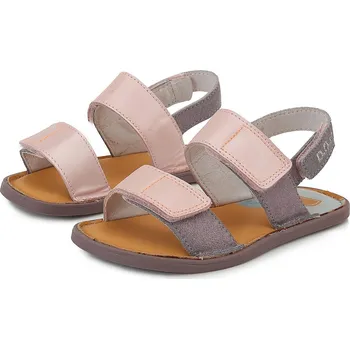 Dívčí sandály DDstep Kožené Barefoot sandálky D.D.step G076-356C Levander Velikost: 37