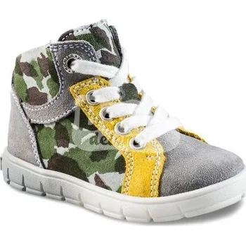 Dívčí polobotky Celoroční kožená obuv Richter 1125.733.6102 šedá Velikost: 20