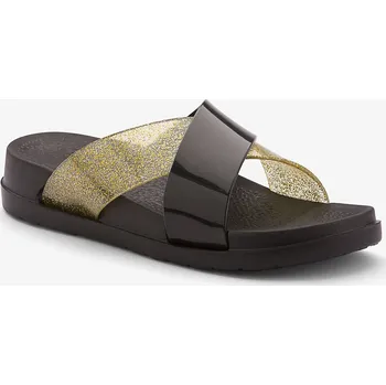 Dámské pantofle Pantofle Coqui NELA Black/Gold glitter Velikost: 36
