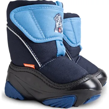 Dívčí sněhule Dětské sněhule Demar DOGGY d modrá Velikost: 28/29