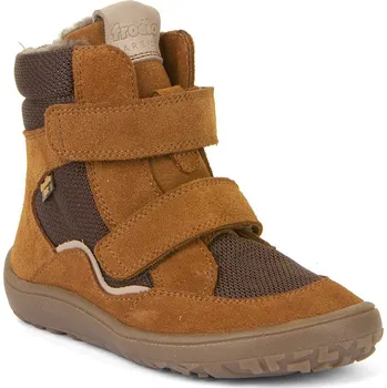 Dětská treková obuv Zimní Froddo barefoot boty Tex Winter Cognac G3160233-1 Velikost: 30