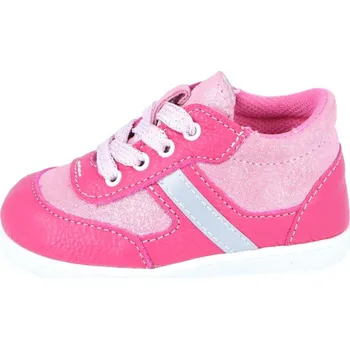 Dívčí polobotky Jonap kožené boty 051M light růžová devon Velikost: 26