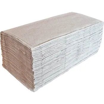 Papírový ručník Papírové ručníky skládané Z-Z šedé / 1-vrstvé / 250 ks 279840