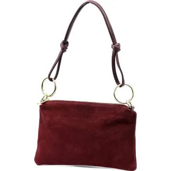 Kabelka Kožená kabelka Luka 24-097 MN - bordo
