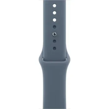 Chytré hodinky 46mm Ocelově modrý sportovní řemínek - S/M