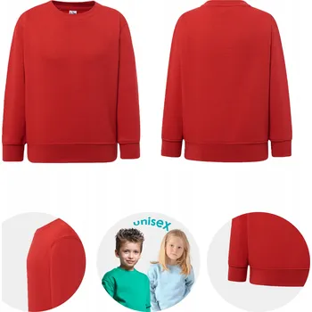 Chlapecká mikina Dětská mikina JHK polyester červená, velikost 152