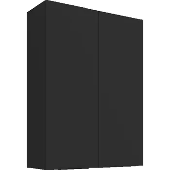 Kuchyňská skříňka 80 G-108 2F, Horní kuchyňská skříňka Aria černá/černá