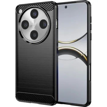 Pouzdro na mobilní telefon Pouzdro Techsuit Carbon Silicone pro Oppo Find X8 Pro černé