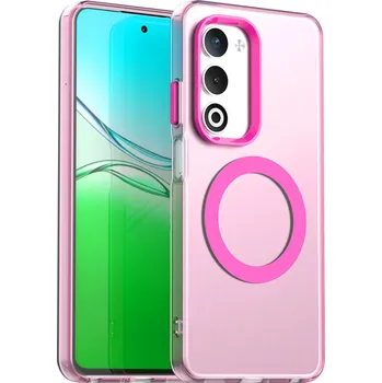 Pouzdro na mobilní telefon Techsuit CandyCase MagSafe pro Oppo A5 4G A5 5G růžová